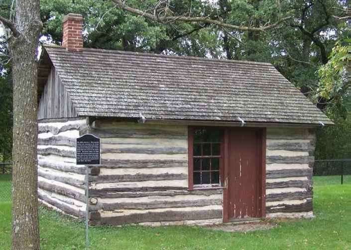 Huber Cabin Photo by Bill Waters